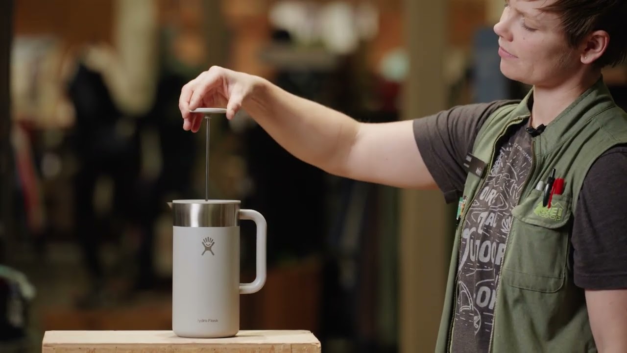 Preview of Hydro Flask Insulated French Press - 32 fl. oz. Video