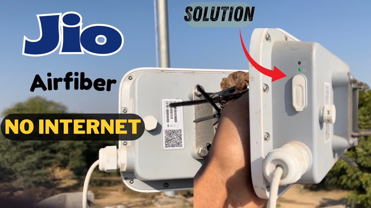 Jio Airfiber Network Problem Solution | jio airfiber internet not working solve (2026)