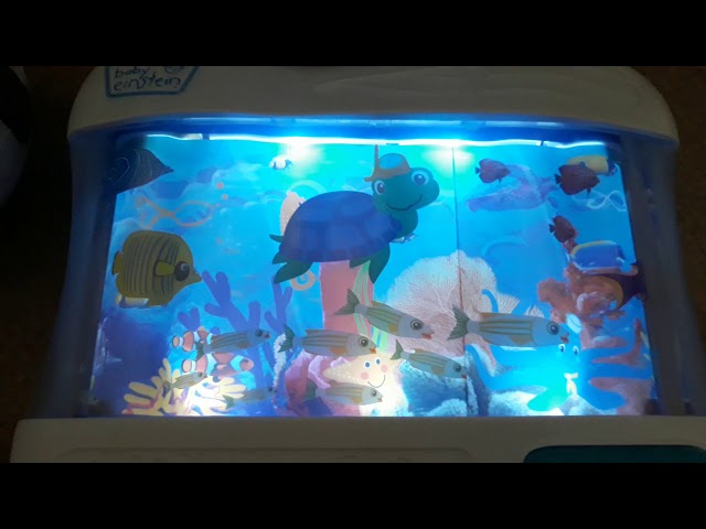 Baby Einstein Sea Dreams Sleep Soother Music Crib Toy Fish Aquarium