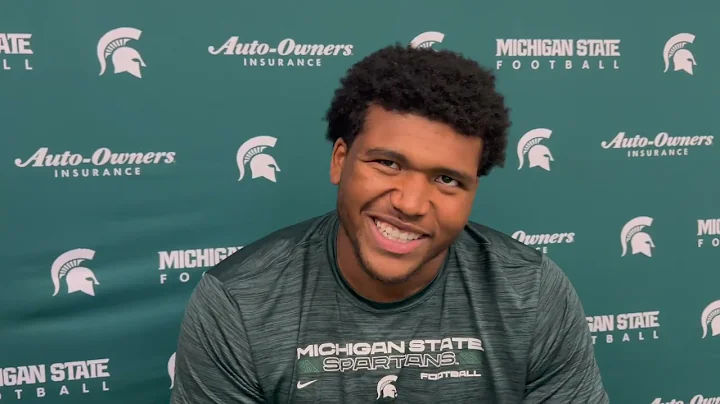 Michigan State Football: Derrick Harmon, R-Fr, ris...