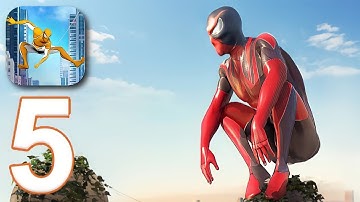 Amazing Flying Hero - Gameplay Walkthrough Part 5 - New Levels (iOS,Android)