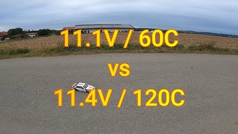 XV01 speed run: LiPo vs LiHV comparison