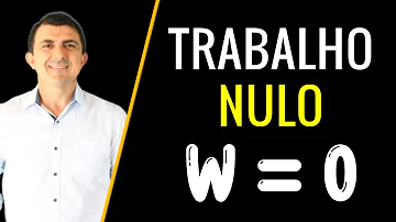 Porque o trabalho realizado e negativo?