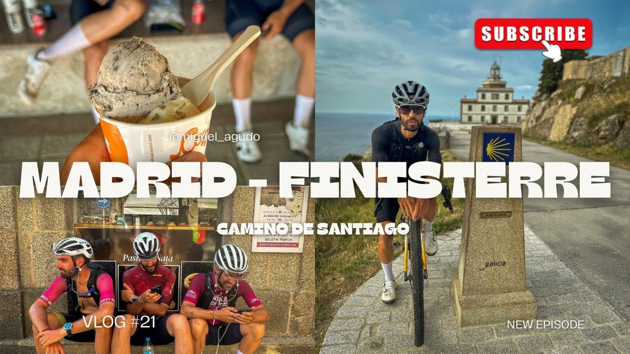 VLOG #21 || MADRID-FINISTERRE 🚵🏼 || LA LIAMOS Y HACEMOS NUESTRO PROPIO CAMINO DE SANTIAGO 🫣😅
