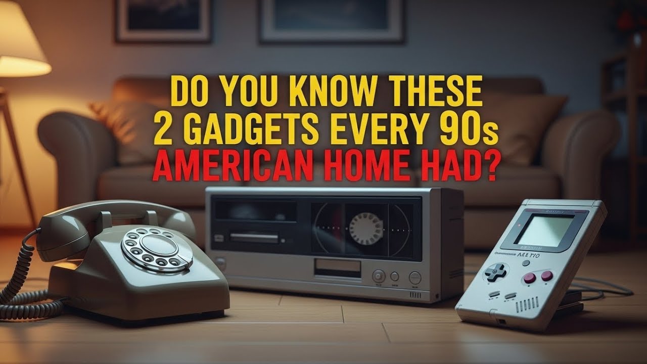 Do You Know These 2 Gadgets Every 90s American Home Had? 