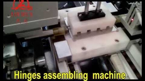 Full automatic  door hinges assembling machine 合页装配机