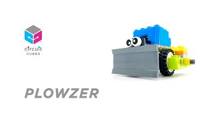Circuit Cubes Plowzer MOC with Bluetooth Upgrade Kit