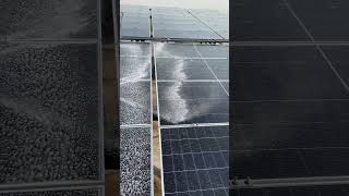 Solar panel Cleaning#shortsfeed #solar #solarrepair #solarenergy #solarconverter #solartips #shorts