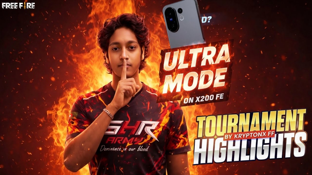 I WILL SURPASS EVERY RUSHER | PRIMARY RUSHER POV | TOURNAMENT HIGHLIGHTS BY KRYPTONX FF