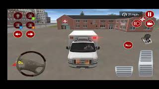 AMBULANS VE ARABA OYUNU SİMÖLATÖTÜ CAR GAME 3D GAMES (KAPLANCIDEDELER GAMES) screenshot 3