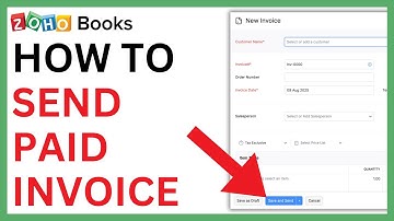How to Send Paid Invoice From Zoho Books [QUICK GUIDE]
