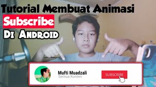 Tutorial Cara Membuat Animasi Tombol Subscribe Di Android || Kinemaster || Youtuber Pemula