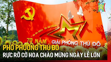 Phố phường thủ đô rực rỡ cờ hoa chào mừng ngày lễ lớn | Tin tức