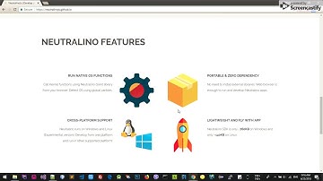 NeutralinoJs - Creating your first app with experimental version