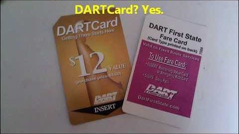 How to use DARTCard for paying a bus fare.