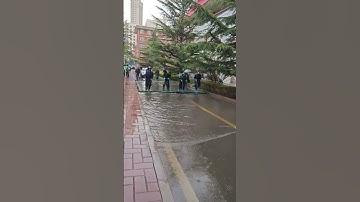 Street water drainage process- Good tools and machinery can increase work efficiency