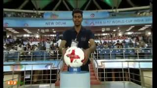 PM Modi at Inaugural Match of FIFA Under 17 World Cup at JLN Stadium