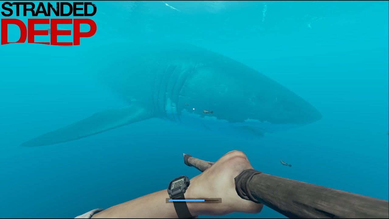 MASSIVE MEGALODON FIGHT! Stranded Deep S1 EP20