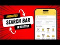 Build an Animated Search Bar in Flutter (Amazon India Inspired!)