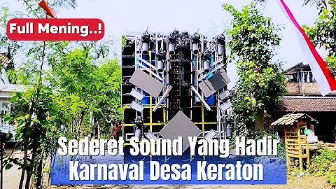 Sederet Sound Yang Hadir | Karnaval Desa Keraton Mojo Kediri