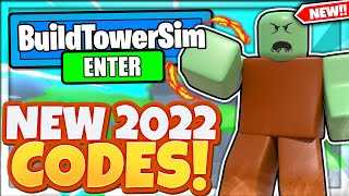 (2022) ALL *NEW* SECRET OP CODES In Roblox Build Tower Simulator!