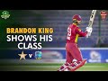 Brandon King Shows His Class | Pakistan vs West Indies | 3rd T20I 2021 | PCB | MK1T