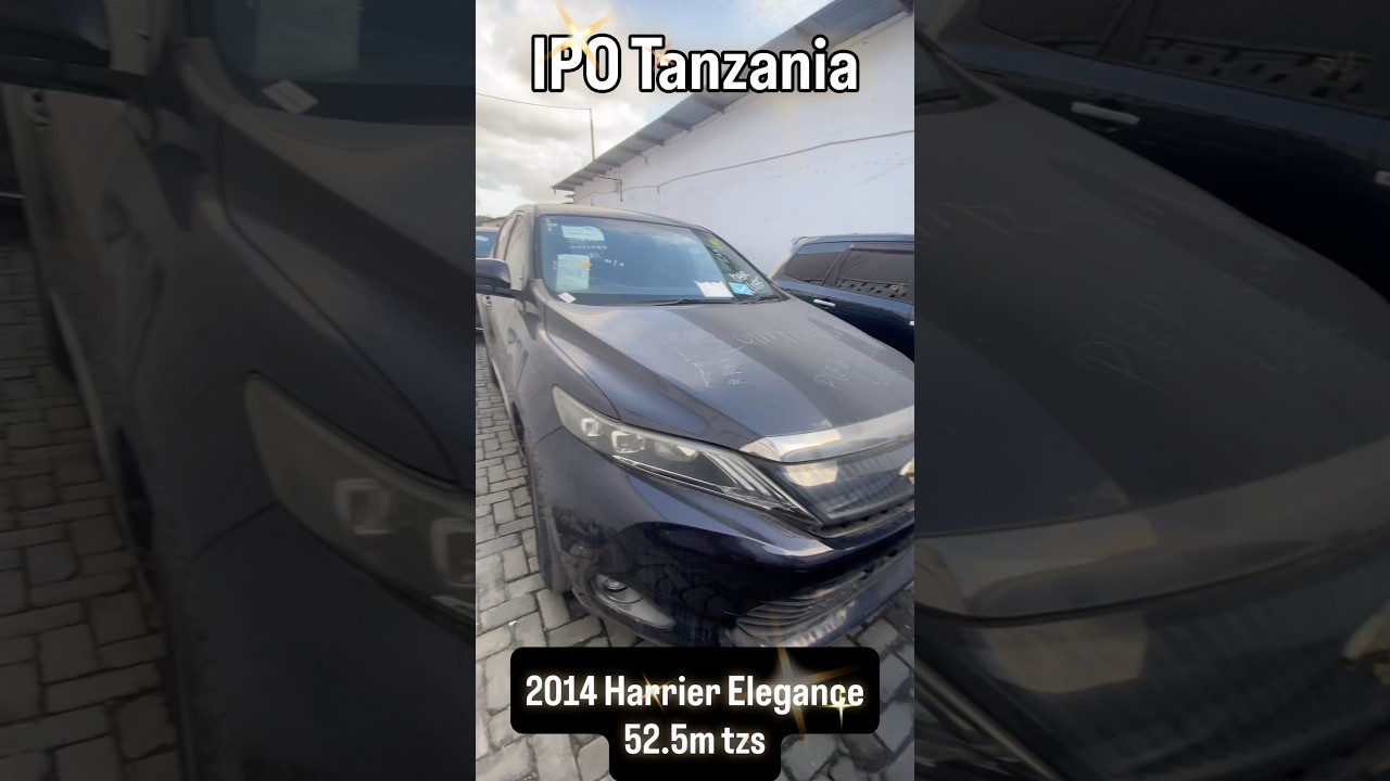 Toyota Harrier 2014 Black