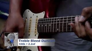 Upgrade gitar MURAH dengan Potensio A-plus A250K dan TREBLE BLEED Duncan.