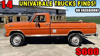 14 Rare Classic Trucks for Sale by Owner – Amazing Craigslist Deals!