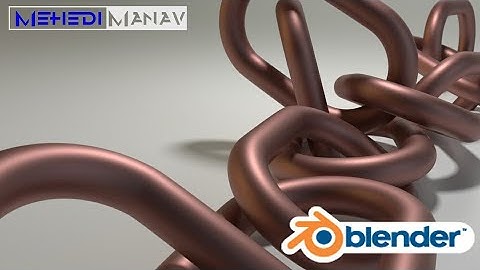 CREATING COPPER CHAIN | TIMELAPSE | BLENDER | VERSION- 2.79b