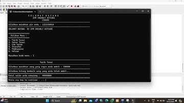 PROJECT UAS - STRUKTUR DATA DAN PEMROGRAMAN || PROGRAM ATM