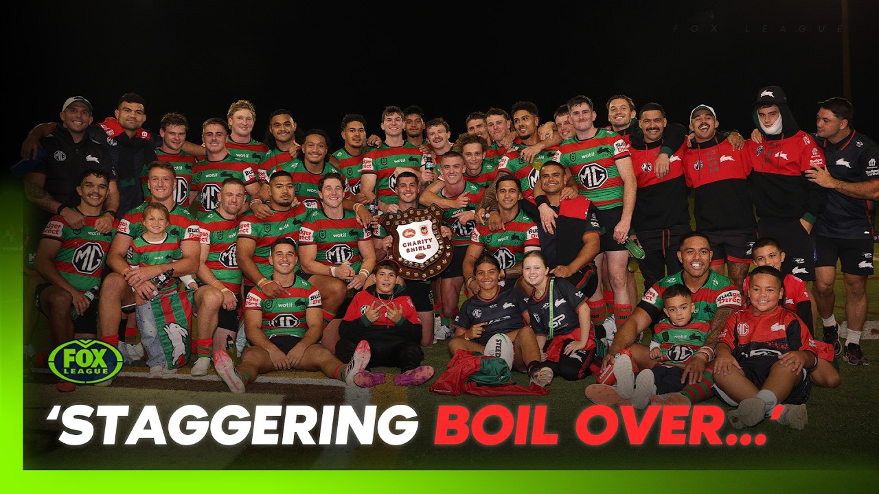 Greatest Upset in Charity Shield History ⁉️ Souths win has Flano lost for answers 🫣 | Fox League