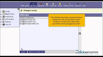 How to setup email filters in Horde