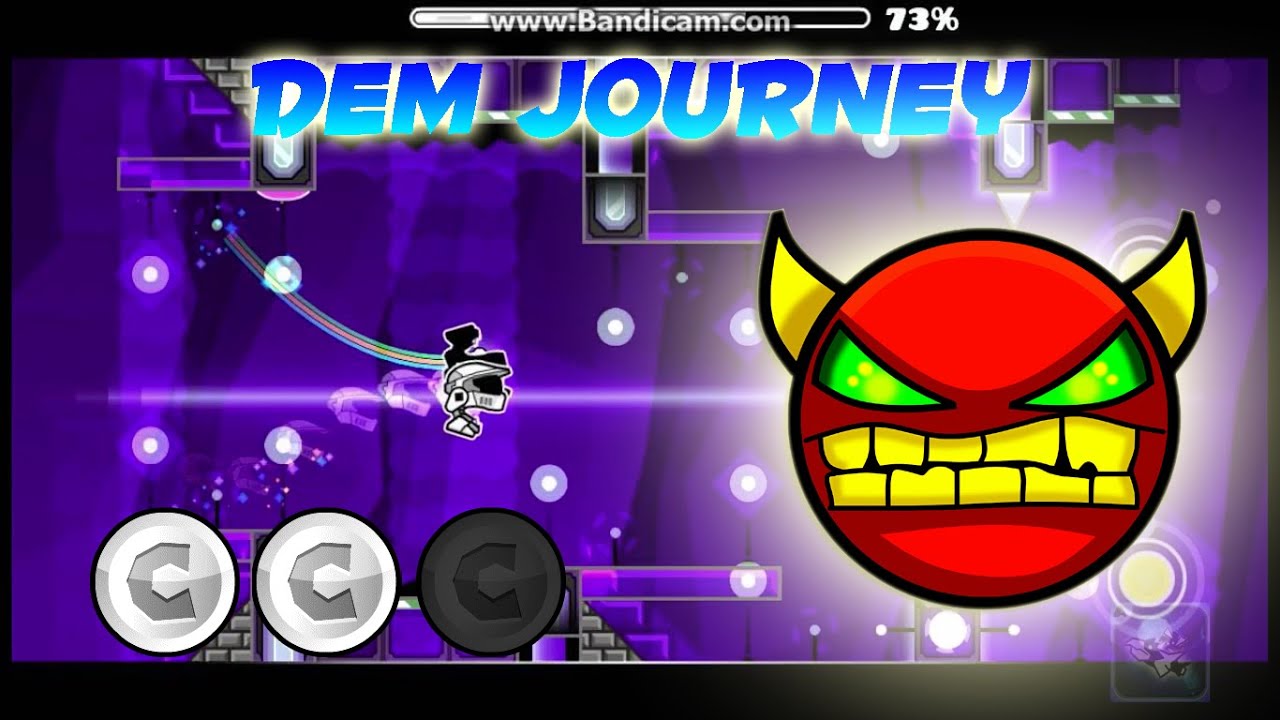 HERMOSO DEMON :'3 Dem journey by Goose - Geometry Dash [2.0] - YouTube