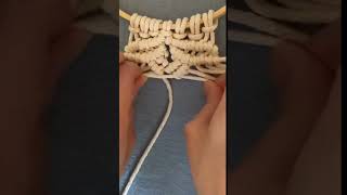 How to make a macrame mandala #diy #handmade