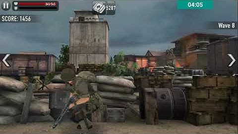 Frontline Commando D-Day. Base Defense. Wave 1-10.