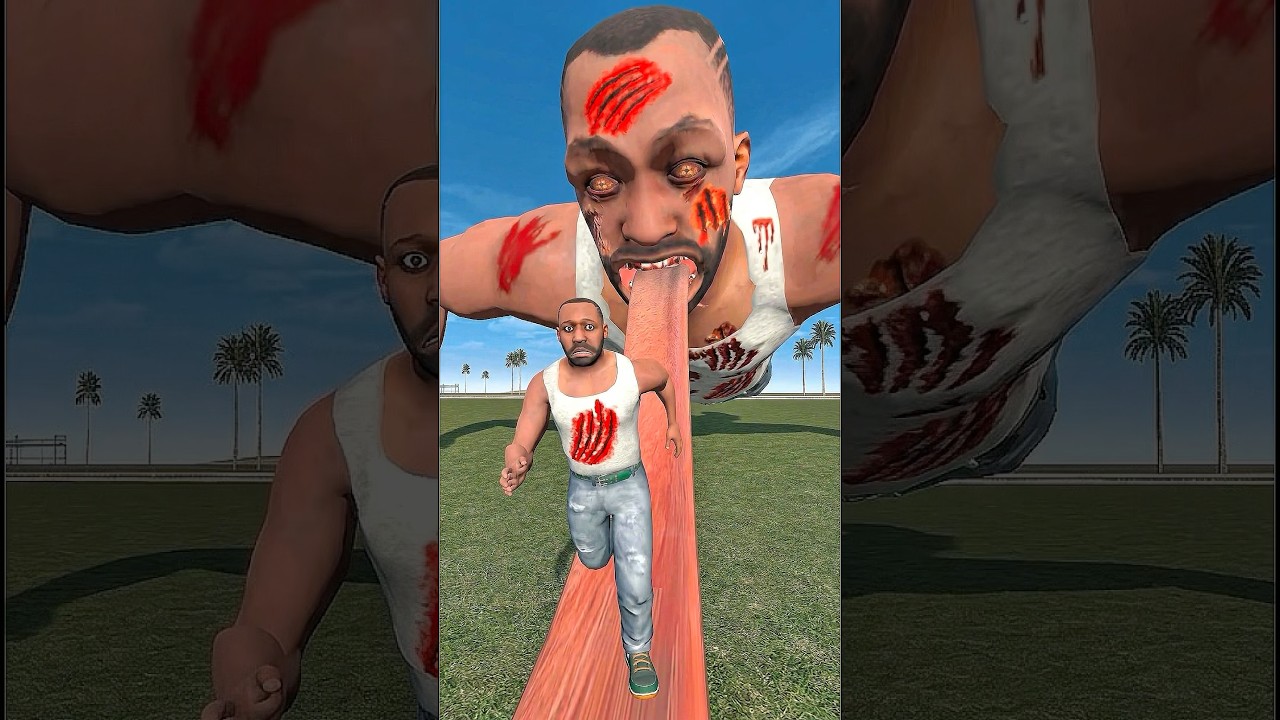 ⁣Ghost Franklin Attack In Indian City 😅 #gta #franklin #visitfranklin #gaming #usa