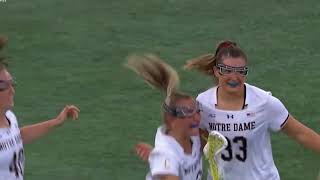 Notre Dame vs Clemson | 2024 ACC Tournament Quarterfinal | Women's Lacrosse Highlights