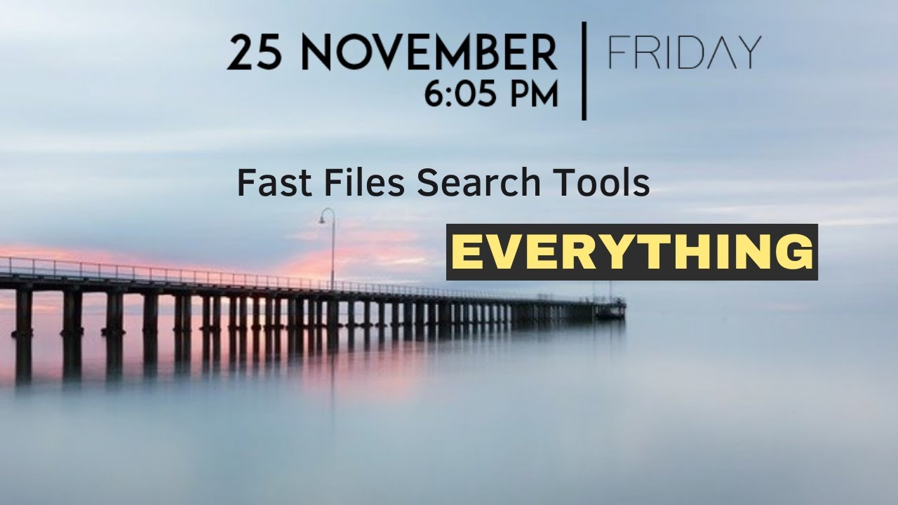 How to Search files faster in computer with - Everything - 