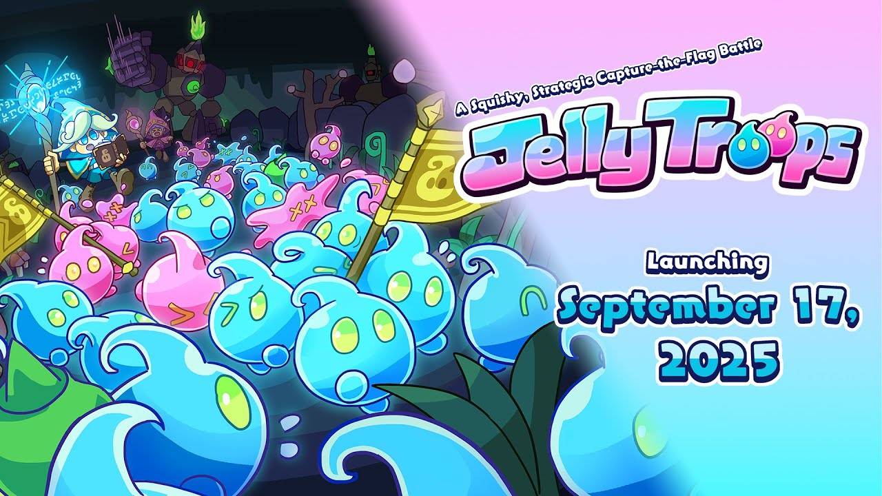 Le STR, Jelly Troops, arrive le 17 septembre sur PC et Nintendo Switch
