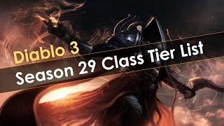 Diablo 3 Season 29 Class Tier List