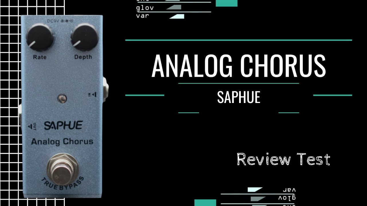 Review Test Saphue/Naomi/Kmise Analog Chorus YouTube