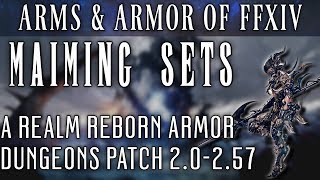 Dragoon Dungeon Armor Sets of A Realm Reborn