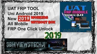 UAT FRP TOOL crack || uat premium latest working without box All Mobile FRP One Click remove tool