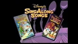 Disney's Sing Along Songs (1993, UK VHS Promo) 1