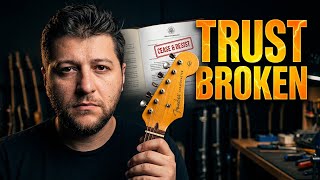 Fender’s Cease & Desist Just Broke My Brand Loyalty | A Strat Player’s Reaction
