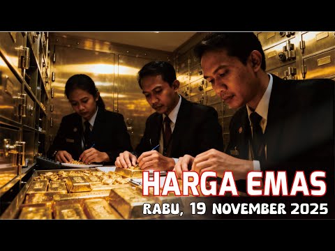 HARGA EMAS HARI INI 19 NOVEMBER 2025 | harga emas | harga emas antam UBS Galeri24 | emas hari ini