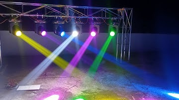 How To Set Sharpy light on DMX 512 in Hindi | DMX512 programming hindi | Sharpy Moving