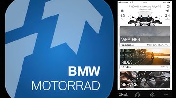 Functionaliteit en beoordeling van de BMW Motorrad Connected app