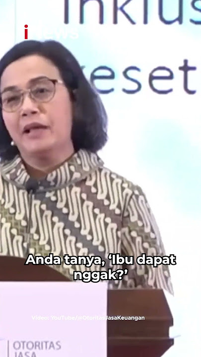 Sri Mulyani Curhat Ditawari Pinjol Setiap Hari